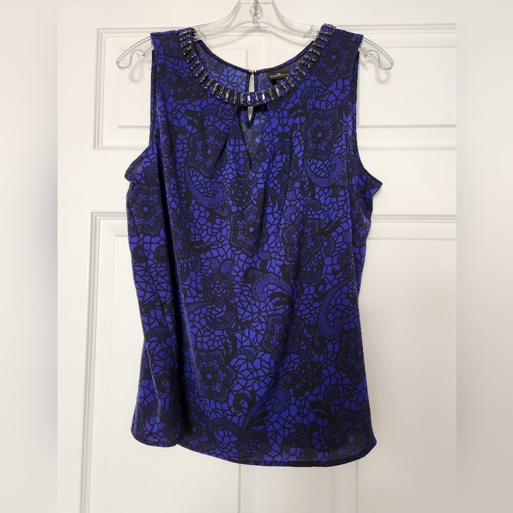 Worthington, Large, Womens Jeweled Tank Top